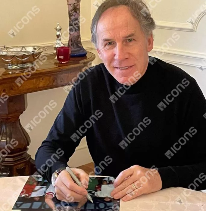 Franco Baresi Official AC Milan Signed And Framed Photo: 1990 European Cup Winner