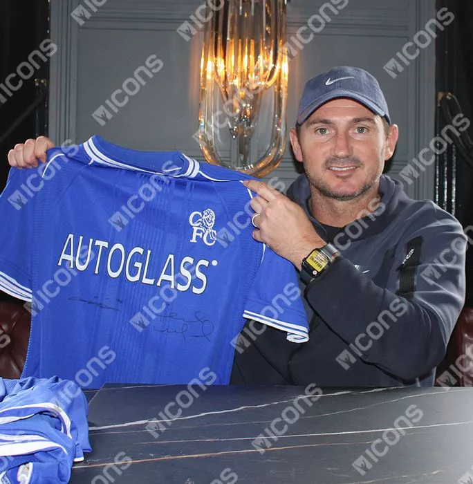 Frank Lampard And John Terry Front Signed Chelsea 2000-01 Home Shirt