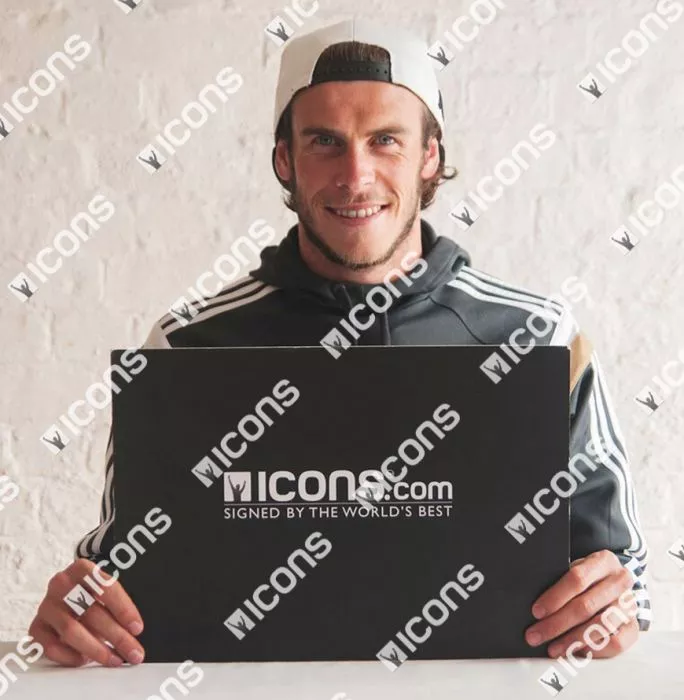 Gareth Bale Back Signed And Framed Tottenham Hotspur Home Shirt