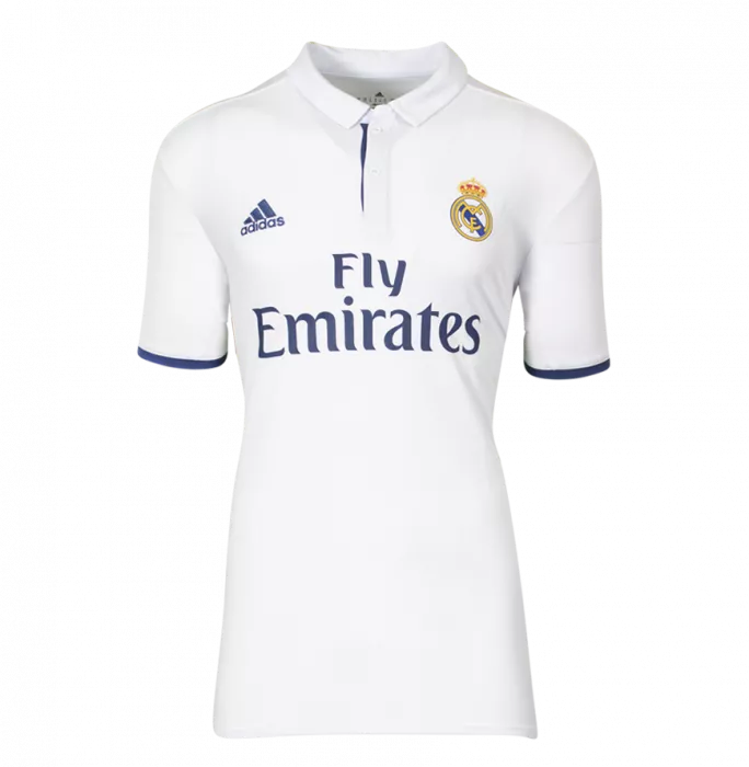Gareth Bale Back Signed Real Madrid 2016-17 Home Shirt