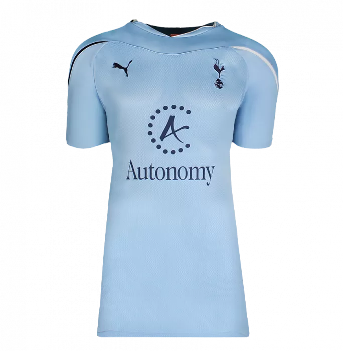 Gareth Bale Back Signed Tottenham Hotspur 2010-11 Away Shirt