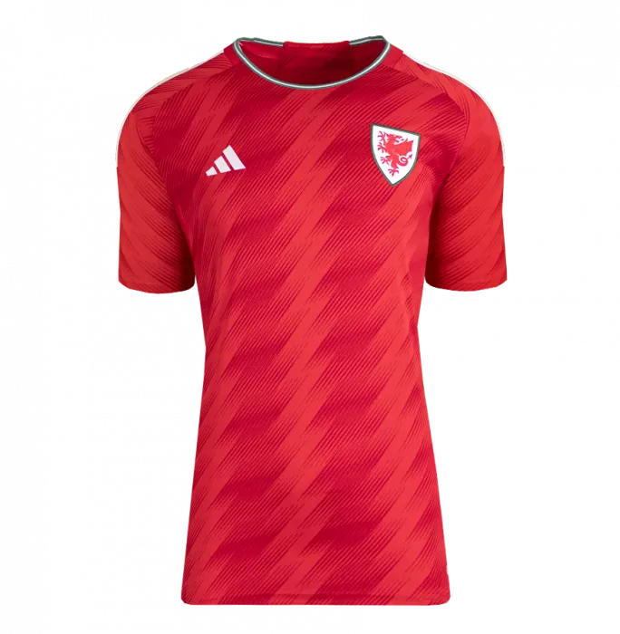 Gareth Bale Official FIFA World Cup™ Back Signed And Framed Modern Wales Home Shirt