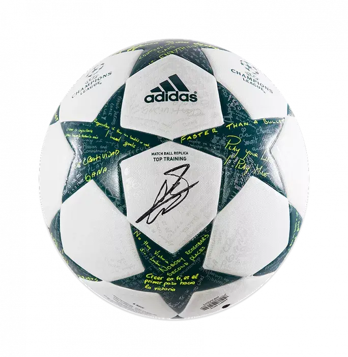 Gareth Bale Signed 2016-17 UEFA Champions League Football