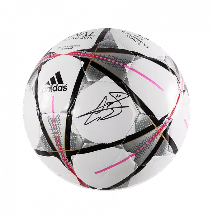 Gareth Bale Signed 2016 UEFA Champions League Final Football