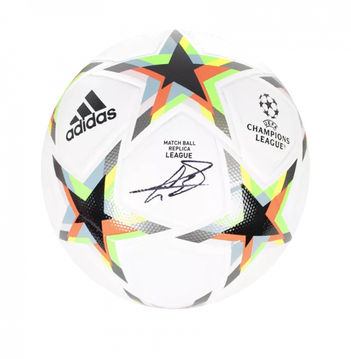 Gareth Bale Signed UEFA Champions League Football