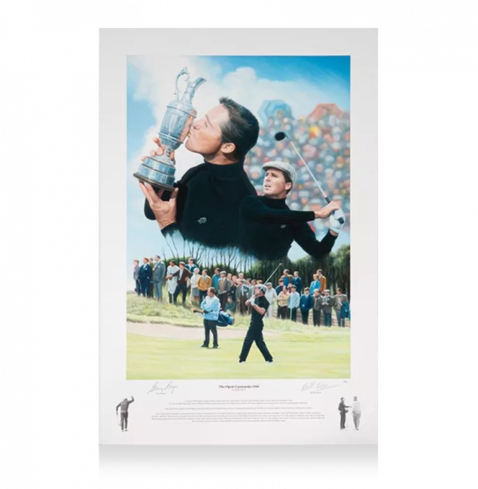 Gary Player Carnoustie Open 1968 Limited Edition Artwork
