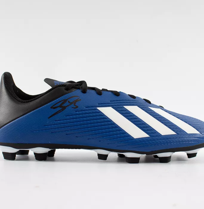 Georginio Wijnaldum Signed Blue And Black Adidas X Boot