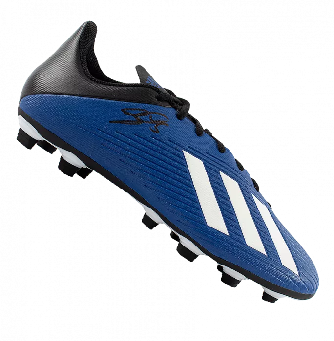 Georginio Wijnaldum Signed Blue and Black Adidas X Boot