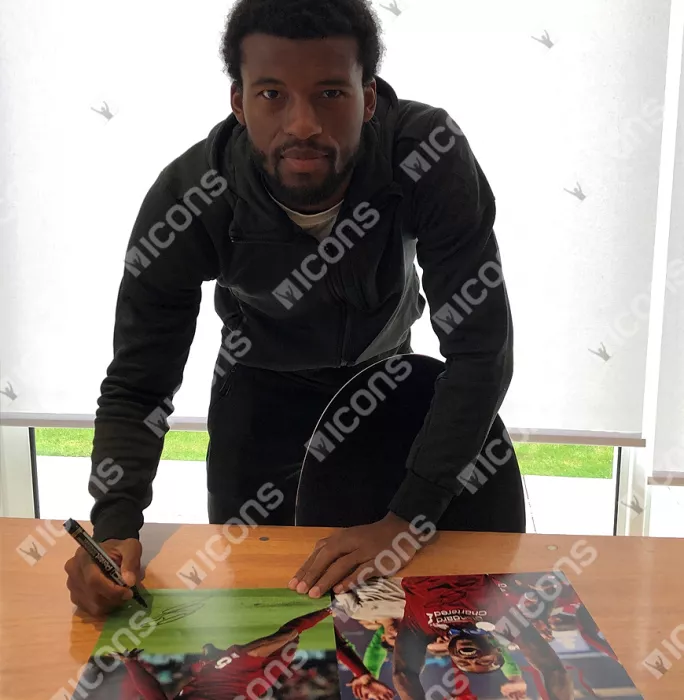 Georginio Wijnaldum Signed Liverpool Photo In Black Wooden Frame: 2019 UEFA Champions League Winner
