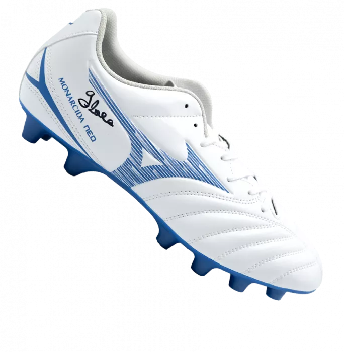 Gianfranco Zola Signed Mizuno Monarcida Neo Boot In Deluxe Packaging