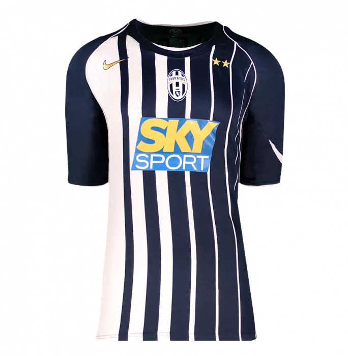 Gianluigi Buffon Back Signed Juventus 2004-05 Away Shirt - 'Fino Alla Fine' Inscription