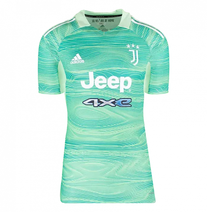 Gianluigi Buffon Back Signed Juventus 2021-22 Home Goalkeeper Shirt With Fan Style Number In Hero Frame: Option 1