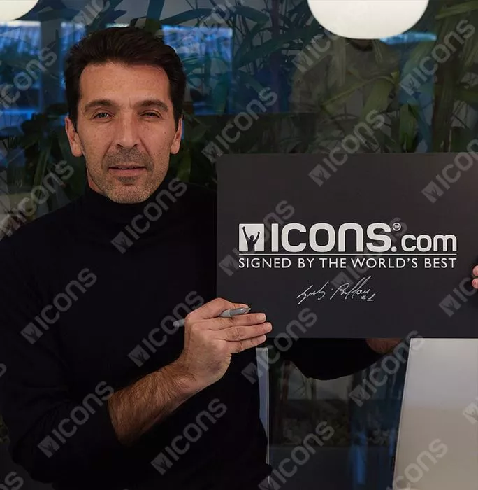 Gianluigi Buffon Signed UEFA Champions League Football: 20th Anniversary Edition