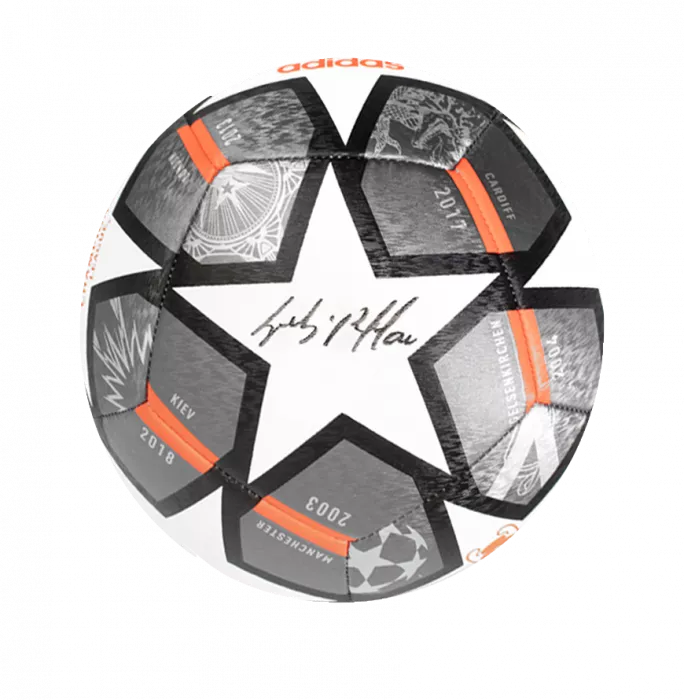 Gianluigi Buffon Signed UEFA Champions League Football: 20th Anniversary Edition