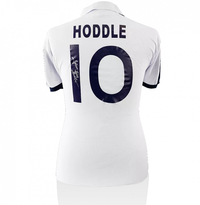 Glenn Hoddle Back Signed Tottenham Hotspur 1978-79 Home Shirt In Hero Frame: Option 1