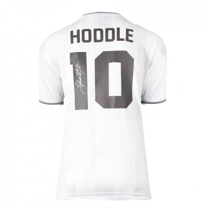 Glenn Hoddle Official Tottenham Hotspur Signed And Framed 1983 Home Shirt