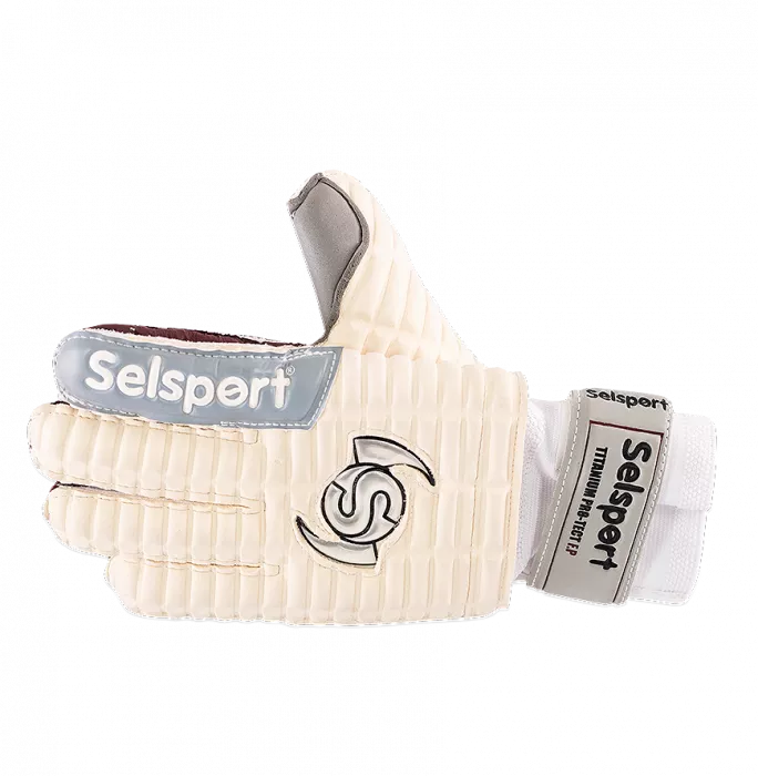 Gordon Banks Signed Grey And White Selsport Goalkeeper Glove