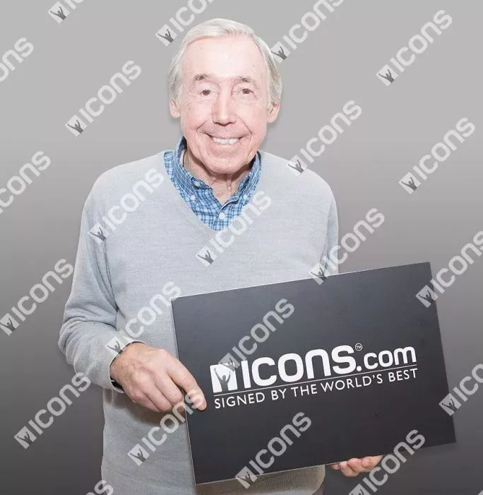 Gordon Banks Signed Stoke City Print In Black Wooden Frame: 1972 League Cup Winners