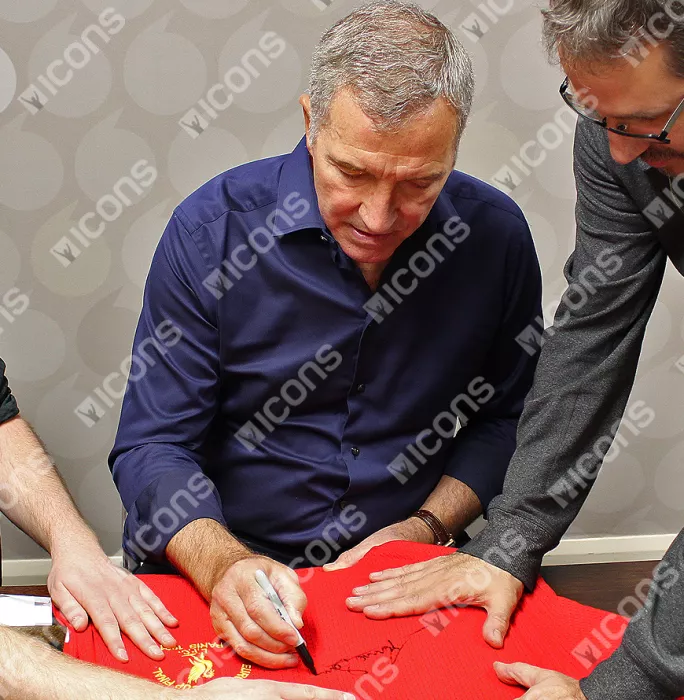 Graeme Souness Front Signed 1981 Liverpool Shirt In Classic Frame: European Cup Final Edition