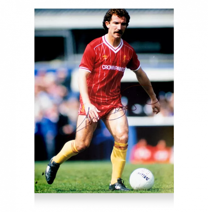 Graeme Souness Signed Liverpool FC Photo In Premium Photo Frame: Reds Legend