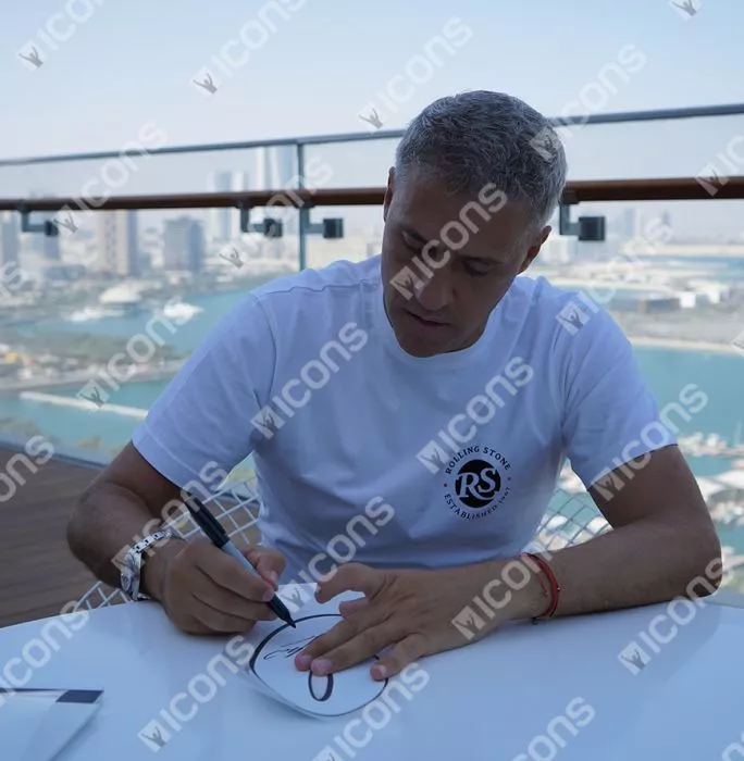 Hernan Crespo Official Chelsea FC Signed And Framed 2000 Home Shirt