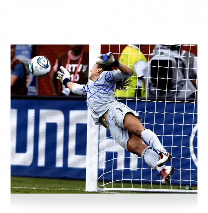 Hope Solo Signed USWNT Photo: "2015 World Champs" Edition