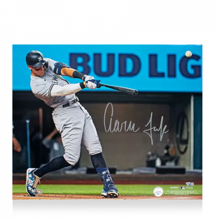 Aaron Judge Signed New York Yankees Photo