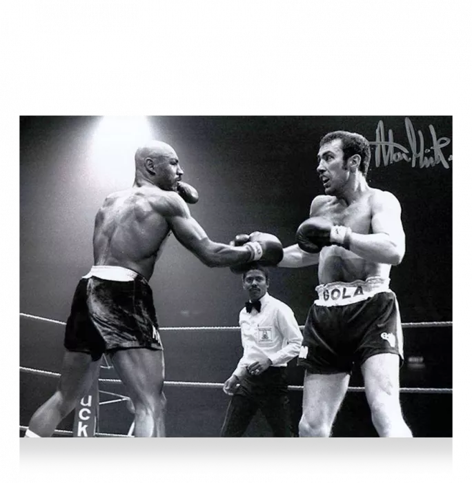 Alan Minter Signed Photo