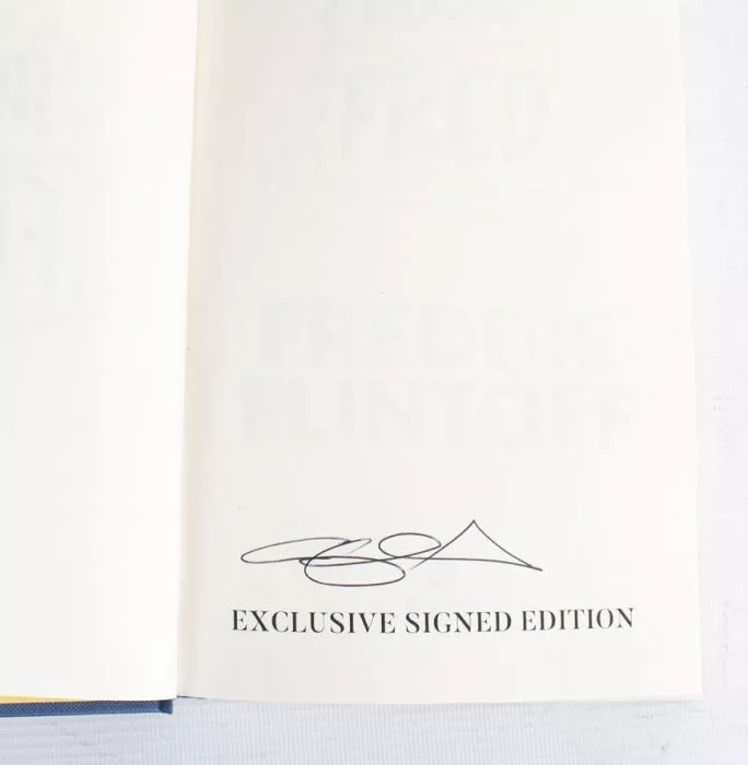 Andrew Flintoff Signed Book: Book Of Fred