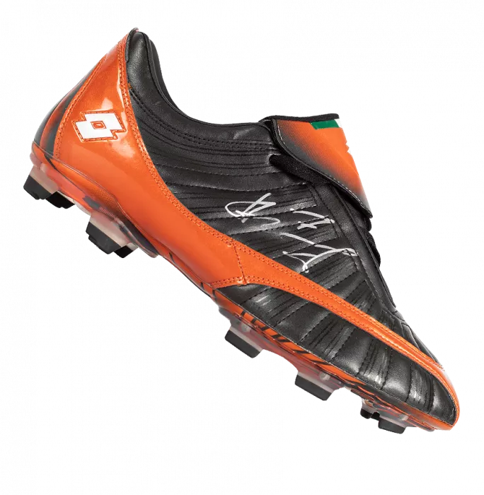 Andriy Shevchenko Signed Black Lotto Boot