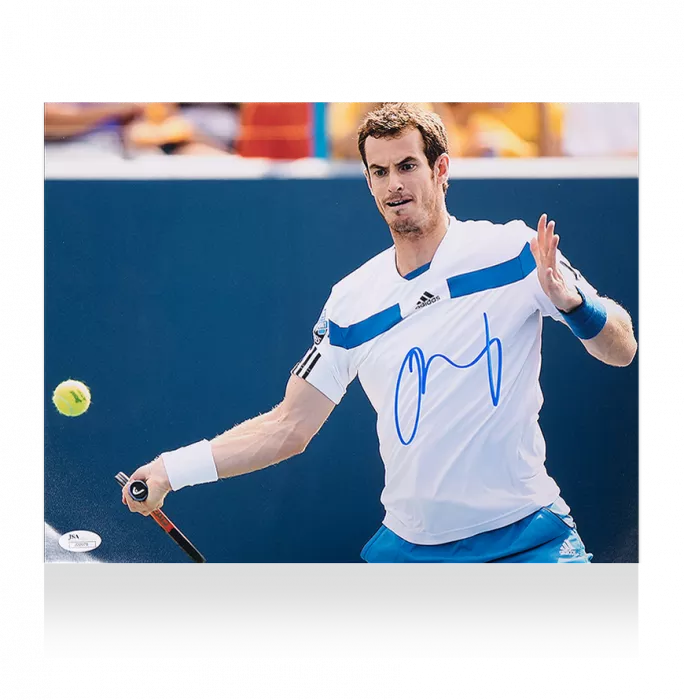Andy Murray Signed Photo: Forearm Strike