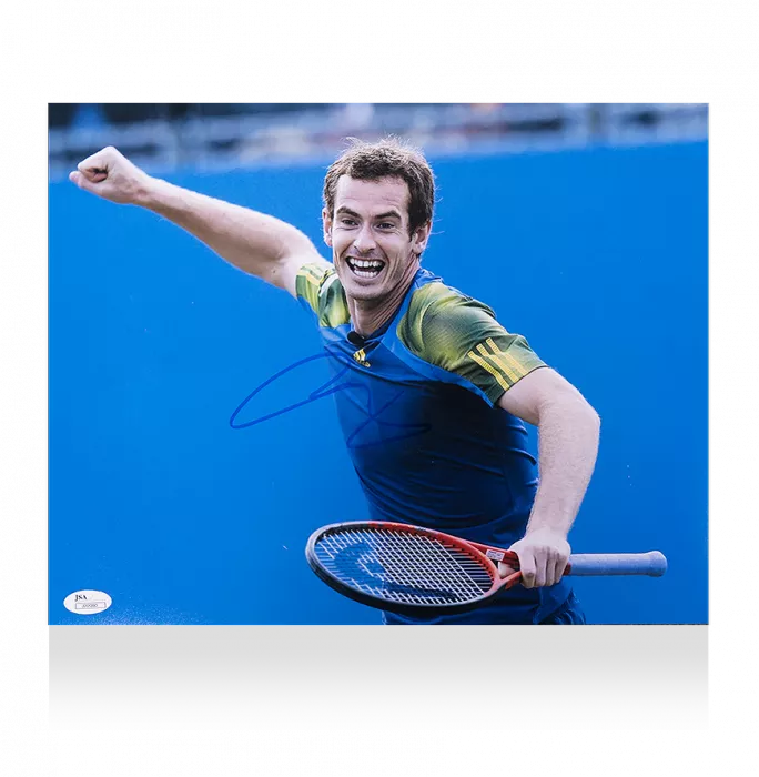 Andy Murray Signed Photo: The Celebration