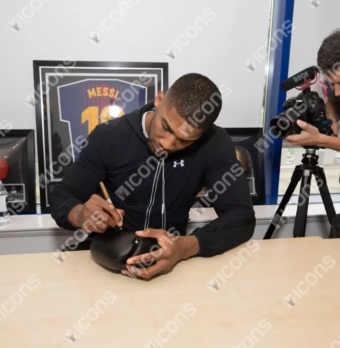 Anthony Joshua Signed Everlast Boxing Glove