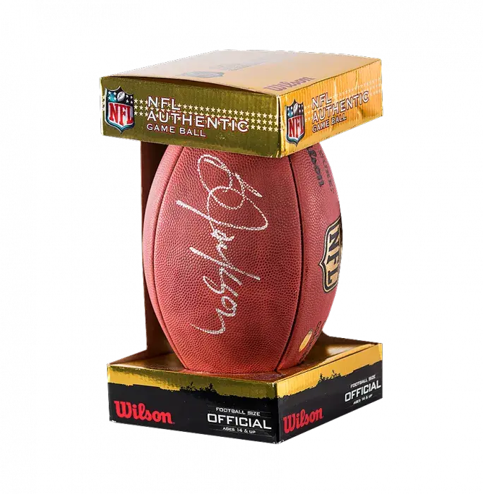 Bo Jackson Signed Official NFL Duke Football