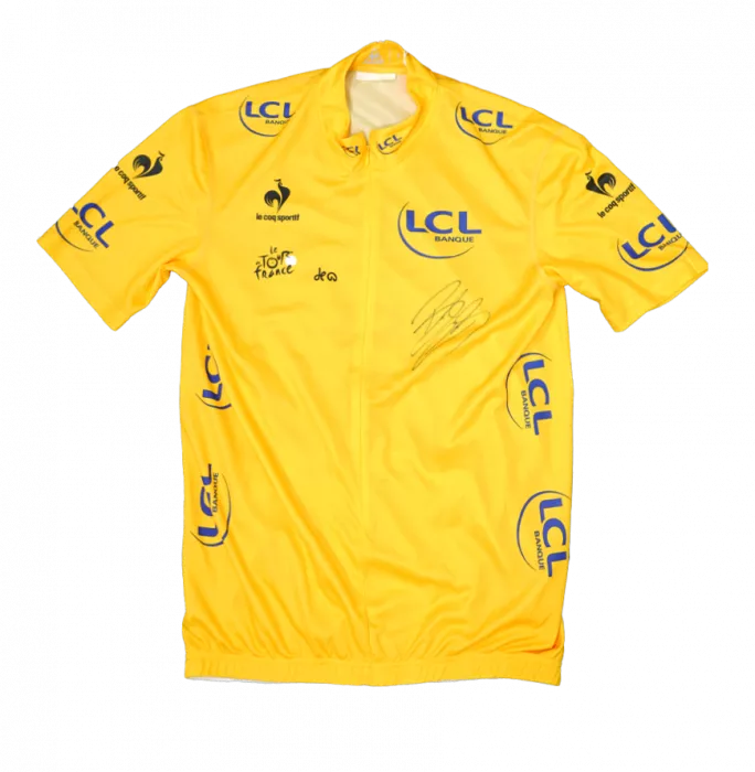 Bradley Wiggins Signed Yellow Jersey