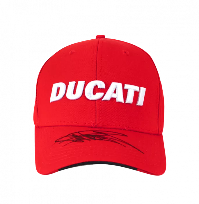 Carl Fogarty Signed Ducati Cap