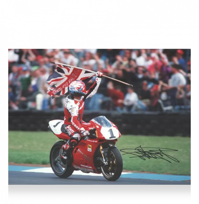 Carl Fogarty Signed Photo