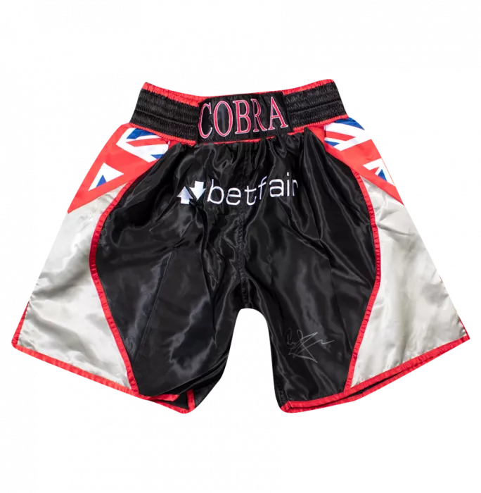 Carl Froch Signed Boxing Trunks
