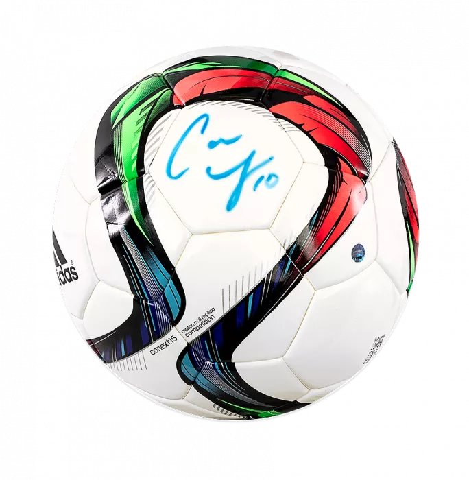 Carli Lloyd Signed Adidas Conext15 Football