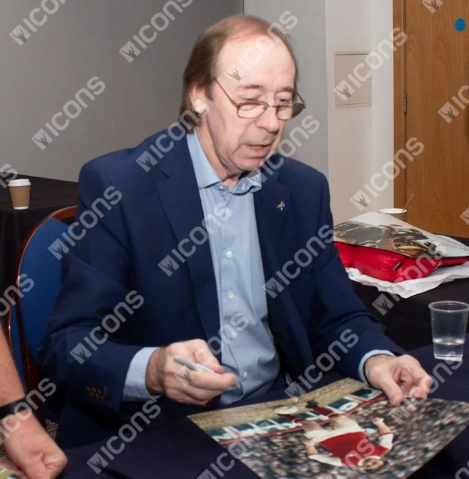 Charlie George Signed Arsenal Photo