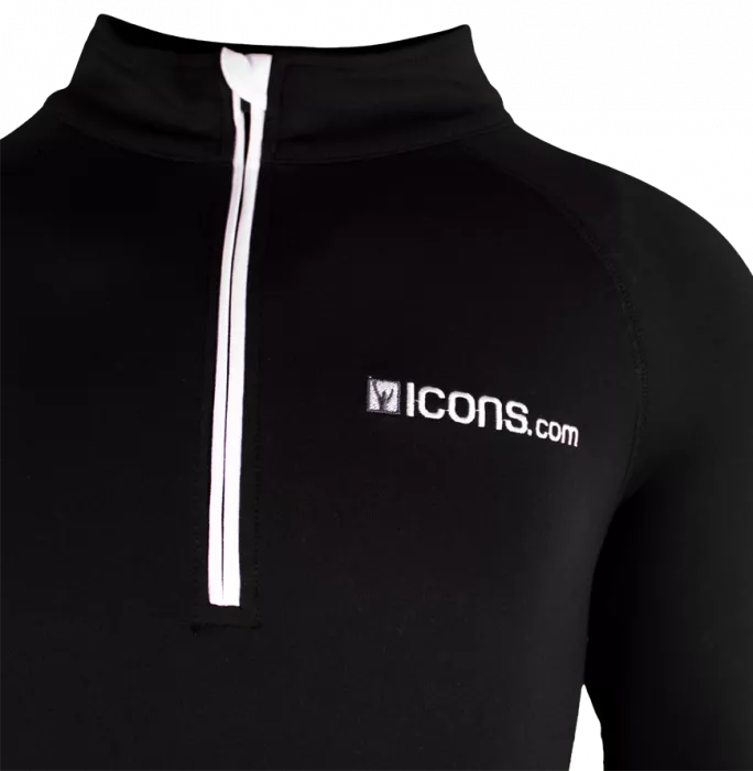 Icons.com Branded 1/4 Zip Golf Top (Men's Large)