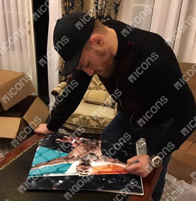 Conor McGregor Signed Photo: Fightin' Irish
