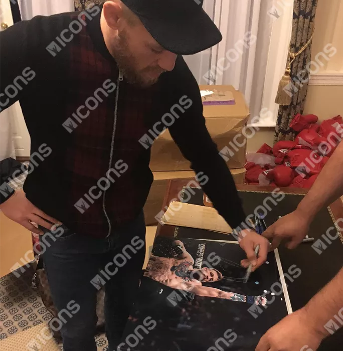 Conor McGregor Signed Photo: The Notorious
