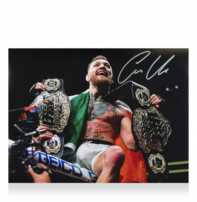 Conor McGregor Signed Photo: UFC Champion