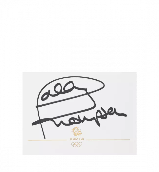 Daley Thompson Signed Team GB Card
