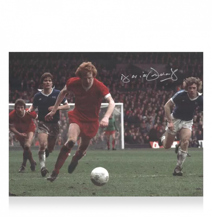 David Fairclough Signed Liverpool Photo