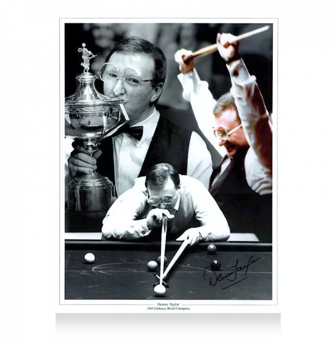 Dennis Taylor Signed Photo