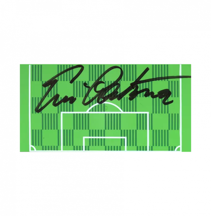 Eric Cantona Signed LEGO® Old Trafford Set