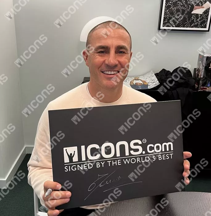 Fabio Cannavaro Signed Nike Total 90 Boot