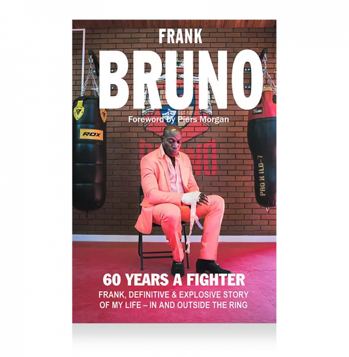 Frank Bruno Signed Book - 60 Years A Fighter